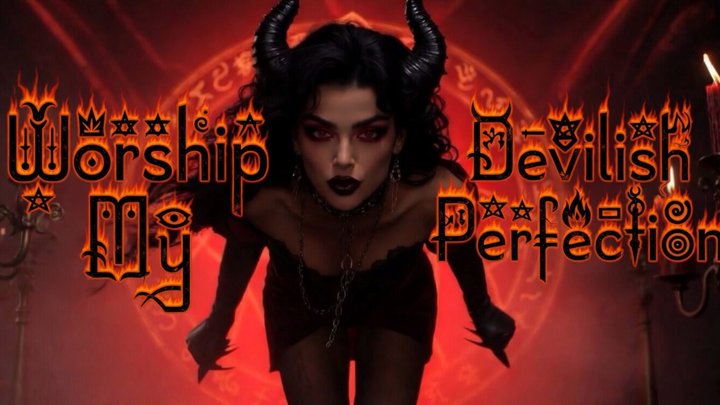 Worship My Devilish Perfection - Mistress Misha Goldy