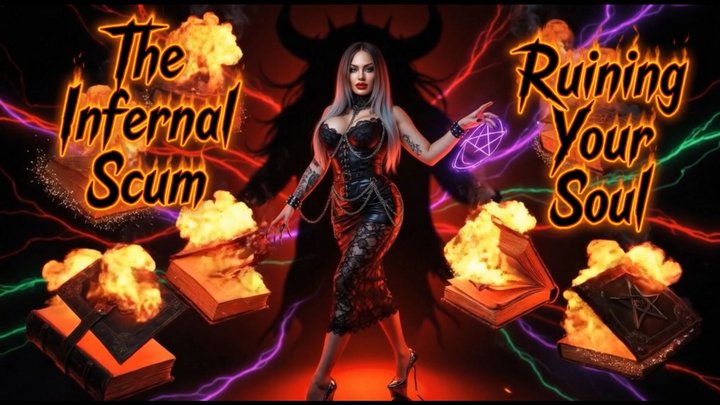The Infernal Scum Ruining Your Soul - Mistress Misha Goldy