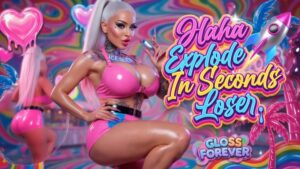 Mistress Misha Goldy - Haha Explode In Seconds Loser